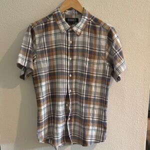 Ezekiel Plaid Flannel Short Sleeve